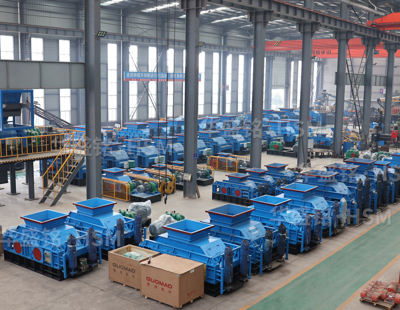  砂石料用哪種破碎機？沙頭料全液壓對輥破碎機多少錢？