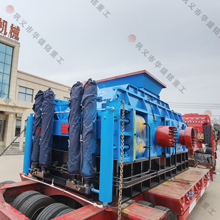 對輥破碎機適合用來破碎河卵石和鵝卵石嗎？制砂效果如何？